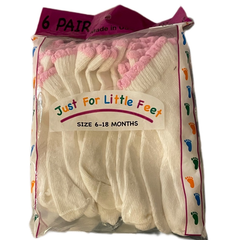 Baby Socks Low Cut Size 6 to 18 months